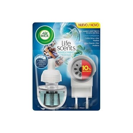 Ambientador AIR-WICK ELEC apa+rec OASIS