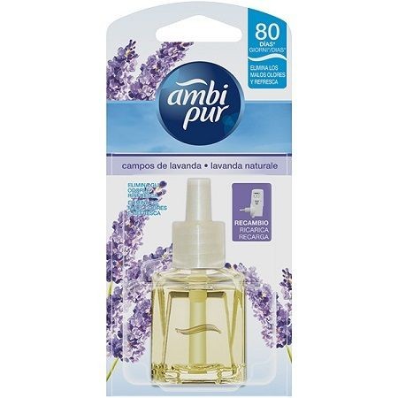 Ambientador  AMBIPUR ELEC recambio  campo lavanda 21 ml