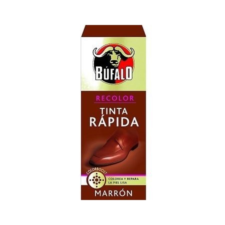 Tinte crema BUFALO marrón aplicación rápida