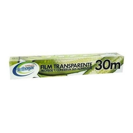Plástico film transparente NETHOGAR, 30 m.