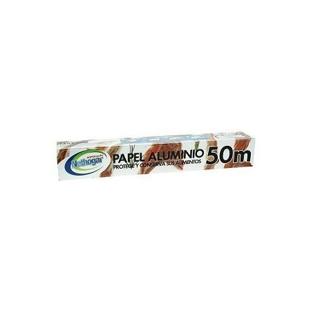 Papel Aluminio NETHOGAR, 50 m