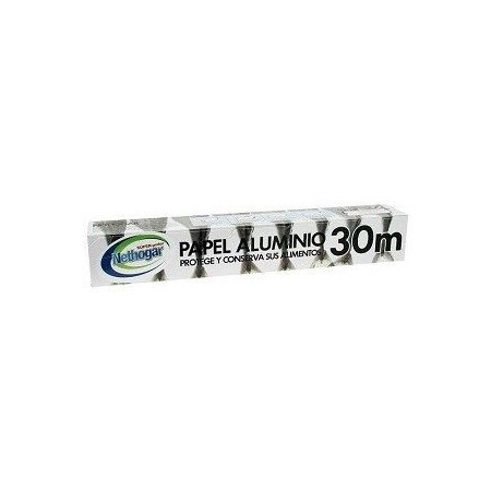 Papel Aluminio NETHOGAR, 30 m