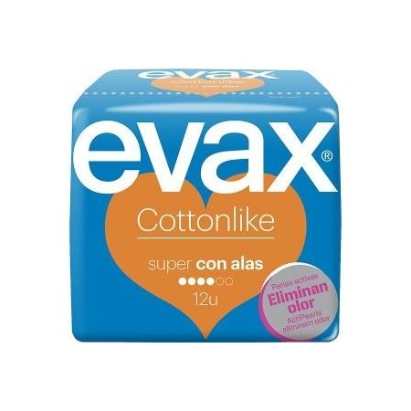 EVAX COTTONLIKE  super alas 12 uds