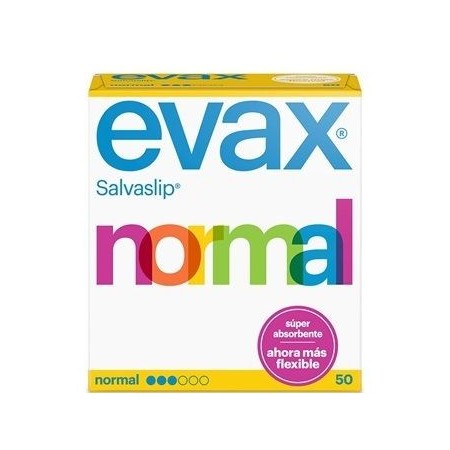 Compresas EVAX slip normal 50 uds.