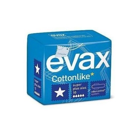 EVAX COTTONLIKE alas splus 10 uds