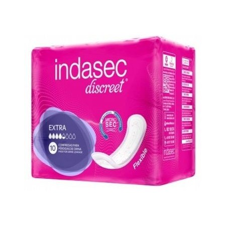 INDASEC dermoseda compresa incontinencia extra 10 uds