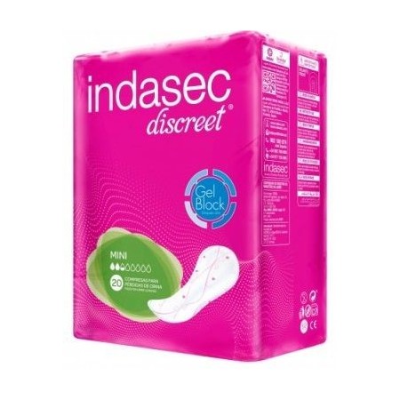 INDASEC compresas mini 20 uds