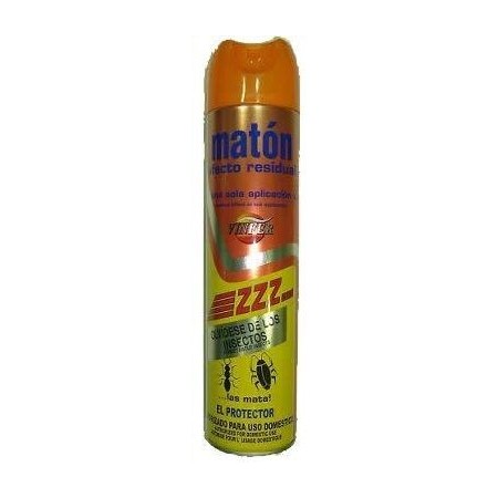 Insecticida MATON ZZZ RESIDUAL 750 ml.