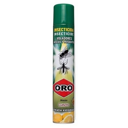 Insecticida ORO VOLADOR LIMÓN 1000 ml.