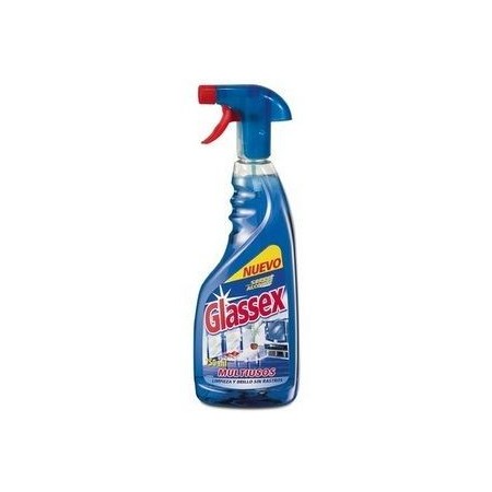 Limpiador multiusos GLASSEX, pistola 750 ml.