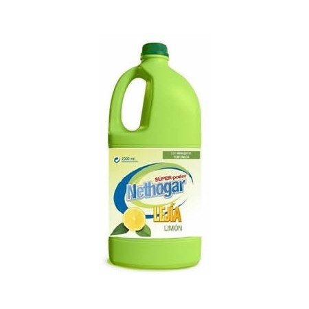 Lejía NETHOGAR, limón 2 L.