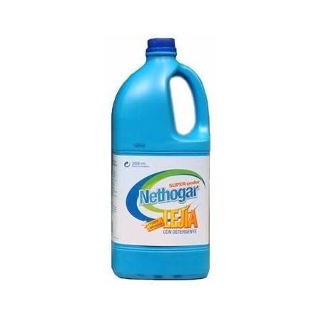 Lejía NETHOGAR, detergente 2 L.