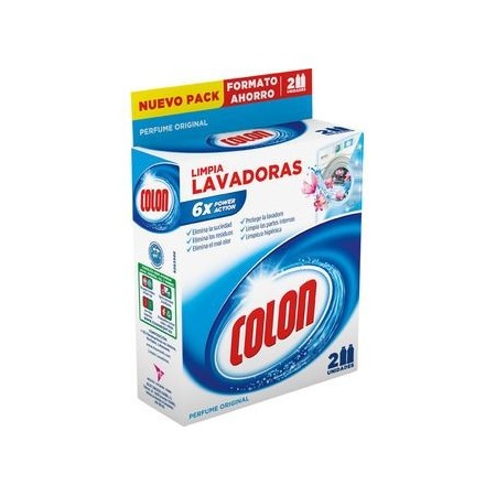Limpia Lavadoras COLON 250 ml , 2 uds
