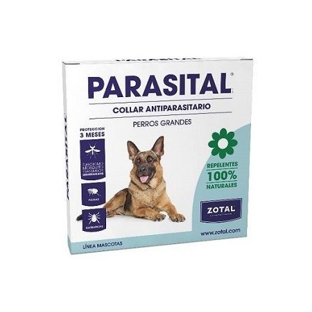 Collar perros ZOTAL  anti parasitario, perros grandes, mas de 25kg.