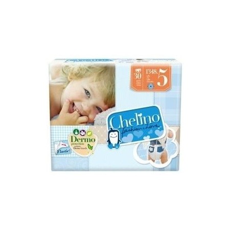 Pañales chelinos T-5 13-18 kg 30 uds.
