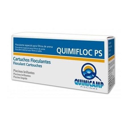 QUIMIFLOC PS cartucho, limpieza filtros 4 uds