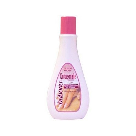 Quitaesmaltes BABARIA hidratante 200 ml.