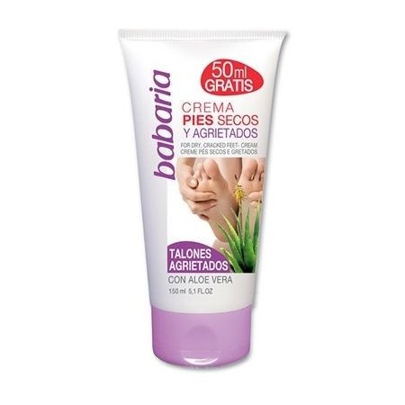 Crema BABARIA PIES  secos/agrietados 150 ml.