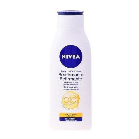 Q10+ reafirmante body milk 400 ml.