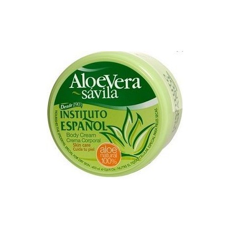 Crema body INSTITUTO ALOE VERA crema corporal 400 ml.