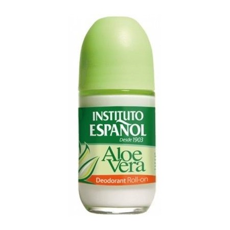 Desodorante INSTITUTO ESPAÑOL ALOE VERA roll on 75 ml.