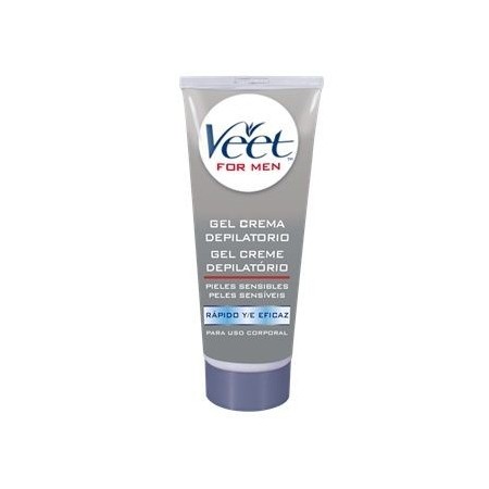 VEET MEN crema depilatoria piel sensible 200 ml.