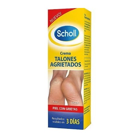 SCHOLL crema talones agrietados 60 ml.