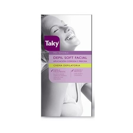 Depilación TAKY crema facial oro
