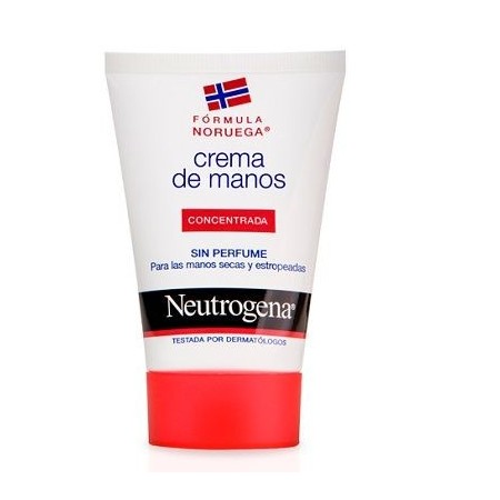 Crema manos NEUTROGENA sin perfume 50 ml.