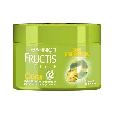 Cera peidado FRUCTIS style definición brillo 02 fuerte 75 ml.