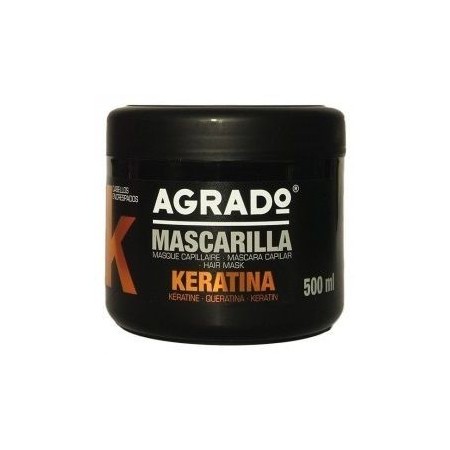 MASCARILLA AGRADO con keratina 500 ml.