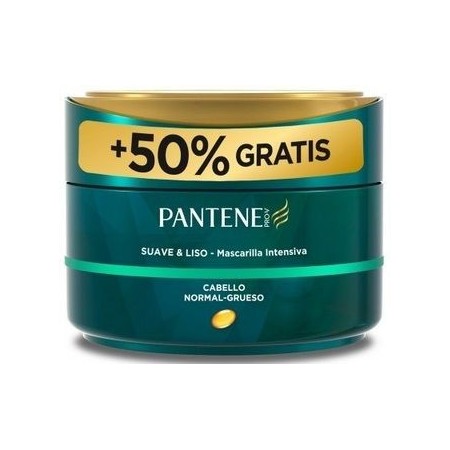 Mascarilla capilar PANTENE suave/liso 300 ml.
