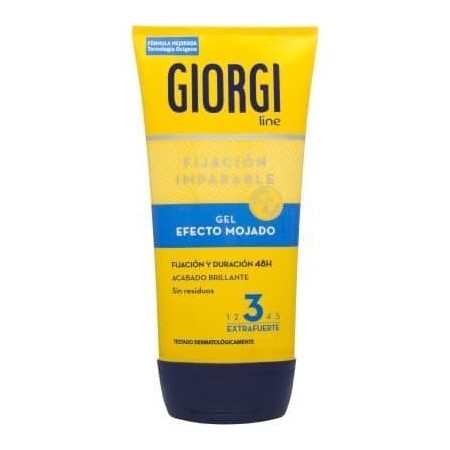 Fijador GIORGI gel efecto mojado 165+20 ml.