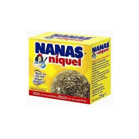 Estropajo NANAS niquel grande