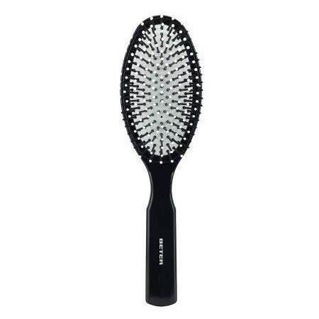 CEPILLO ovalado neumático, púas nylon 22 cm.