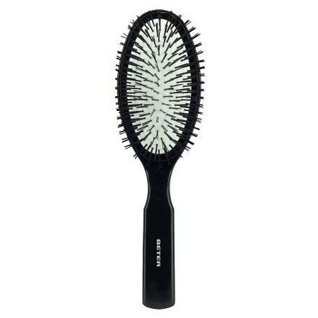 CEPILLO ovalado neumático, púas nylon grande 22 cm.
