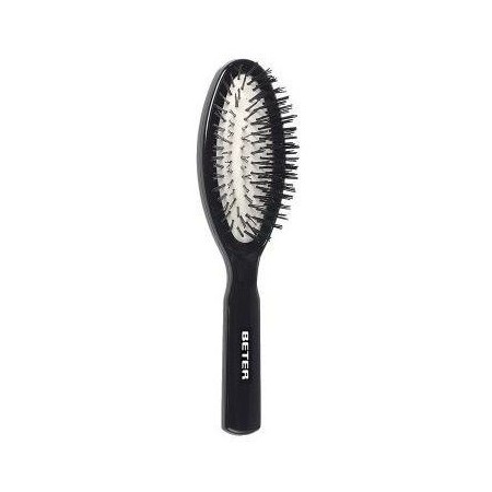 CEPILLO ovalado neumático, púas nylon 17,5 cm.