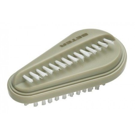 CEPILLO UÑAS doble, púas de nylon gris
