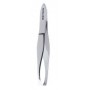 PINZA depilar punta recta cromada 7,2 cm
