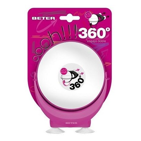 ESPEJO OHH! 360º 10 aumentos con ventosas
