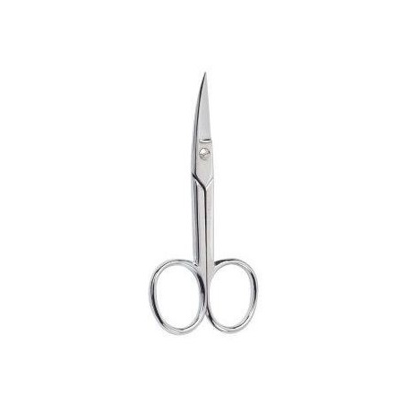 TIJERAS manicura uñas curva 9 cromada