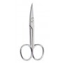 TIJERAS manicura uñas curva 9 cromada