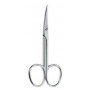 TIJERAS manicura pieles curva cromada 9 cm