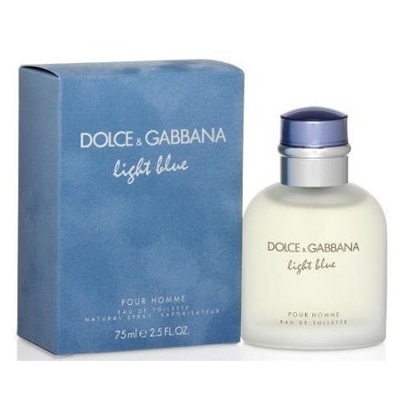 LIGHT BLUE HOMME edt vaporizador 75 ml