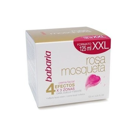 ROSA MOSQUETA crema 4 efectos 125 ml.