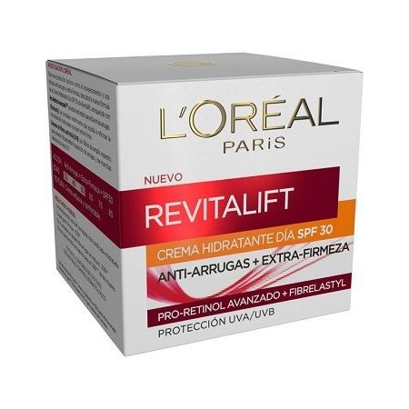 Crema LOREAL REVITALIFT SPF30 factor solar 50 ml.