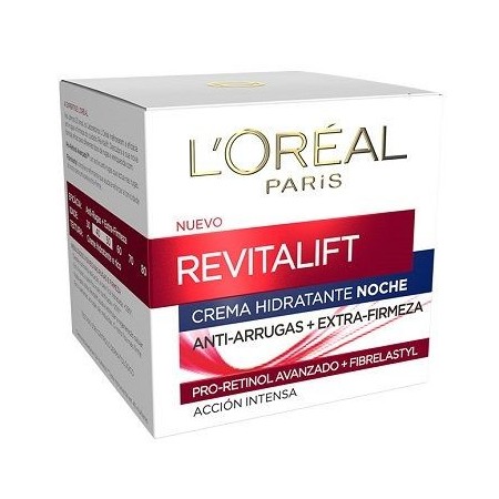 Crema LOREAL REVITALIFT noche anti arrugas50 ml.