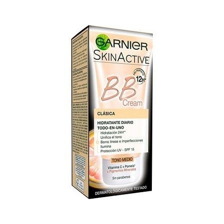 Crema GARNIER BB clásica tono medio 50 ml.