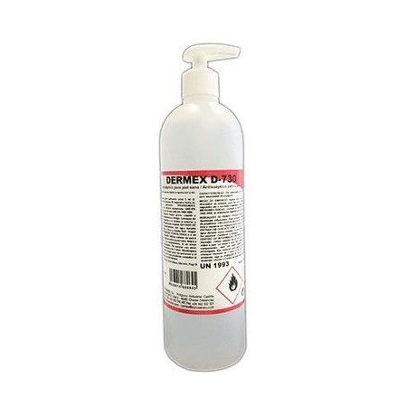 Gel hidroalcoholico DERMEX D-730 500 ml.