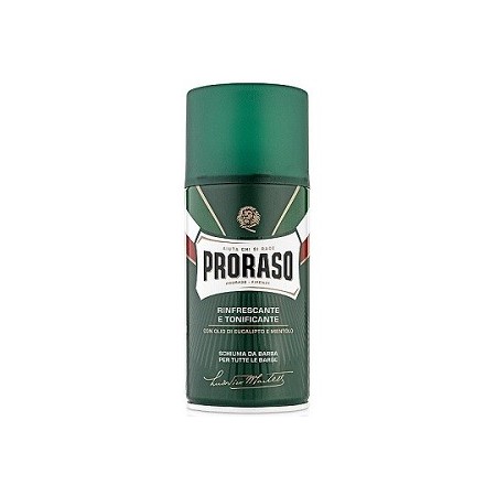 Espuma de afeitar PRORASO 300ml (EUCALIPTO Y MENTOL)